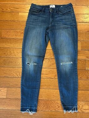 William Rast Skinny Ankle Blue Jeans Cute Denim Justin Timberlake Womens Size 27